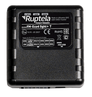 Ruptela FM-Eco4 light T GPS tracker