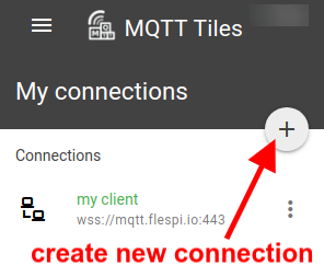 mqtt tiles my connections