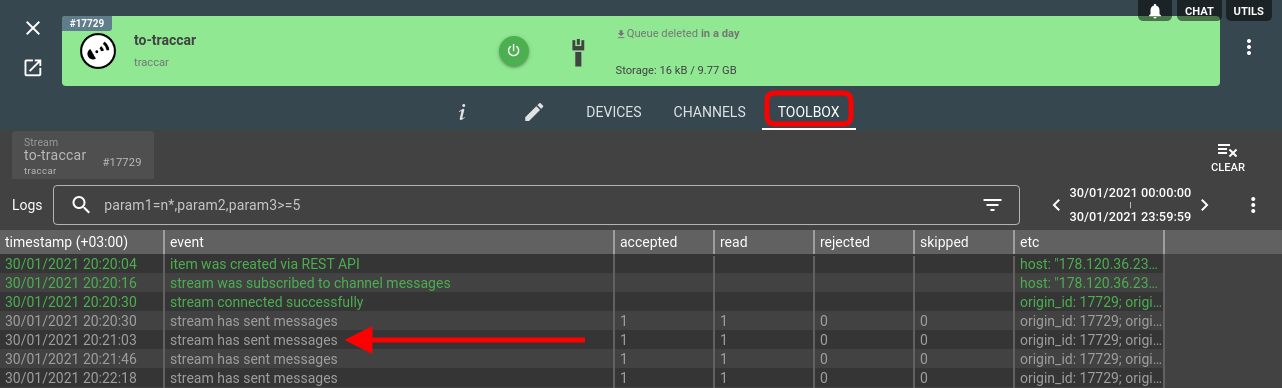 install traccar on web server