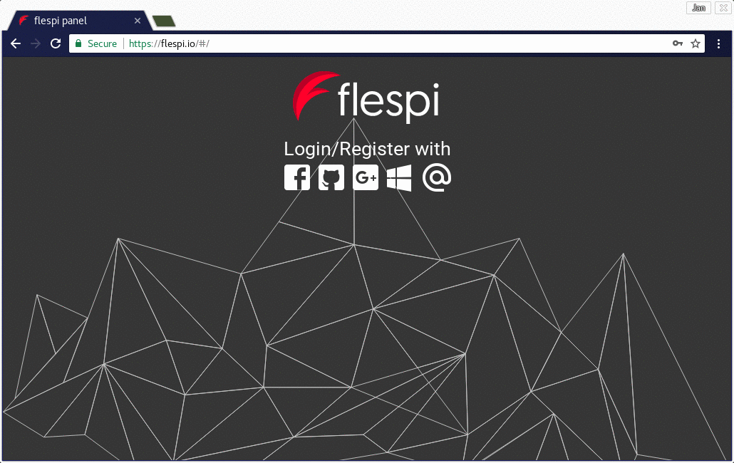 download certificate from flespi.io