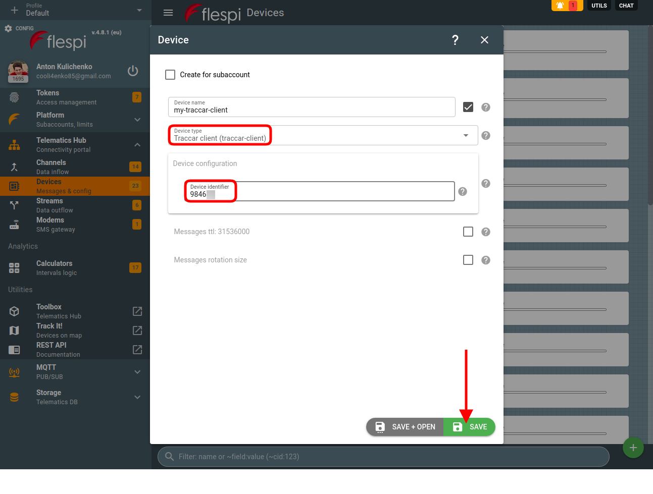 instal traccar web interface for tracker server